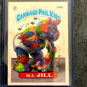 Garbage pail kids card
